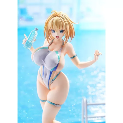 Bunny Suit Planning Statue PVC 1/6 Sophia F. Shirring High-cut Swimsuit Ver. 27 cm