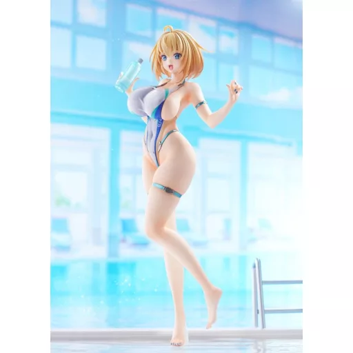 Bunny Suit Planning Statue PVC 1/6 Sophia F. Shirring High-cut Swimsuit Ver. 27 cm