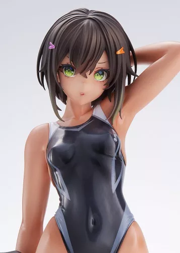 Arms Note PVC Figure 1/7 Buchou-chan of the Swimming Club 22 cm (re-run)