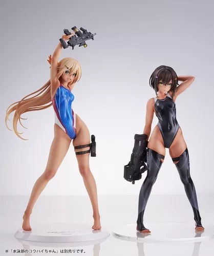 Arms Note PVC Figure 1/7 Buchou-chan of the Swimming Club 22 cm (re-run)