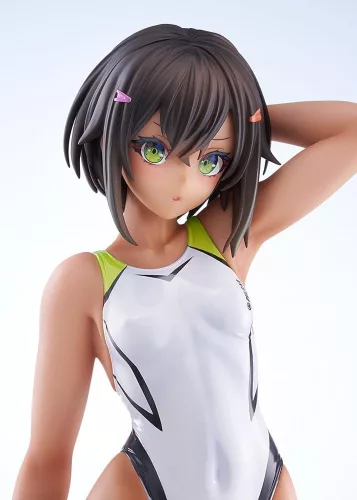 Arms Note PVC Figure 1/7 Buchou-chan of the Swimming Club White Swimsuit Ver. 22 cm