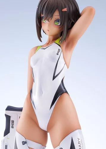 Arms Note PVC Figure 1/7 Buchou-chan of the Swimming Club White Swimsuit Ver. 22 cm