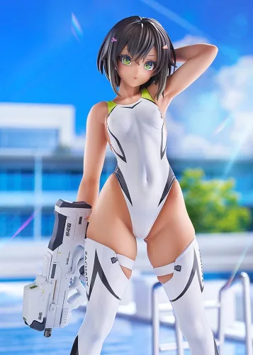 Arms Note PVC Figure 1/7 Buchou-chan of the Swimming Club White Swimsuit Ver. 22 cm