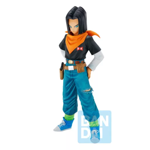 Dragon Ball Z Fear of Android Android 17 Ichibansho Figura 24 cm