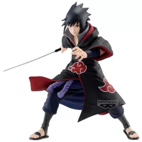   Naruto Shippuden Sasuke Uchiha IV Vibration Stars figura 15 cm