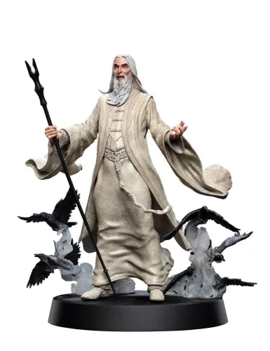 The Lord of the Rings Figuras of Fandom PVC Szobor Saruman the White 26 cm