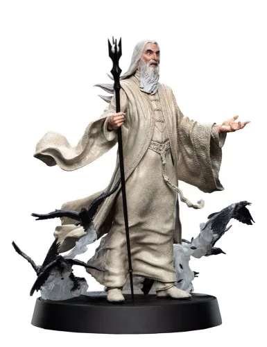 The Lord of the Rings Figuras of Fandom PVC Szobor Saruman the White 26 cm