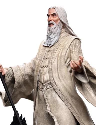 The Lord of the Rings Figuras of Fandom PVC Szobor Saruman the White 26 cm