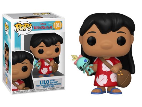 Lilo & Stitch POP! Disney Vinyl Figura Lilo w/Scrump 9 cm