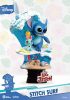 Disney Summer Series D-Stage PVC Diorama Stitch Surf 15 cm
