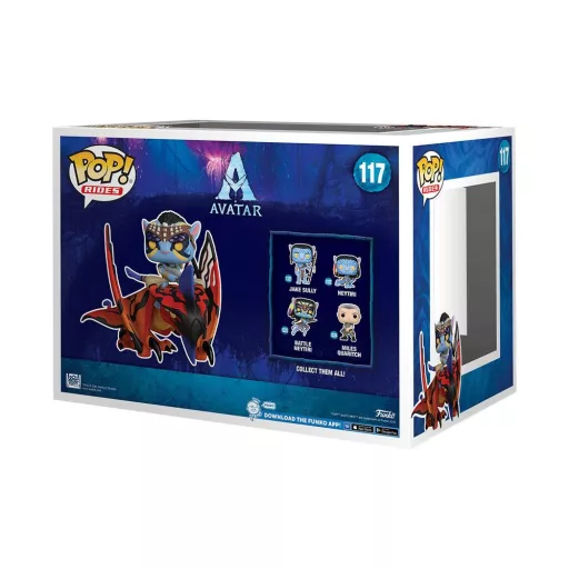 Avatar POP! Rides Super Deluxe Vinyl Figura Toruk Makto w/Jake 15 cm