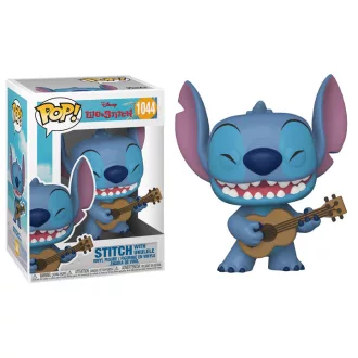 Lilo & Stitch POP! Disney Vinyl Figura Stitch w/Ukelele 9 cm