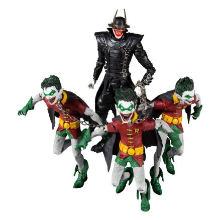 DC Figura Collector Multipack The Batman Who Laughs with the Robins of Earth 18 cm
