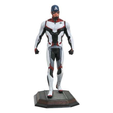 Avengers Endgame Marvel Movie Gallery PVC Szobor Captain America (Team Suit) 23 cm