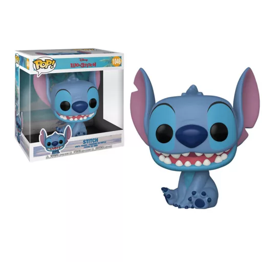 Lilo & Stitch Super Sized Jumbo POP! Games Vinyl Figura Stitch 25 cm