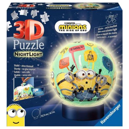 3D Puzzle Nightlight Puzzle Ball Minions 2