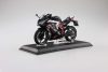 Diecast Bike Series Statue 1/12 Kawasaki Ninja ZX-25R Metallic Spark Black×Peal Flat Stardust White 16 cm