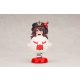 Genshin Impact PVC Szobor Hu Tao Chibi Chara Yurayura Stand Ver. 10 cm