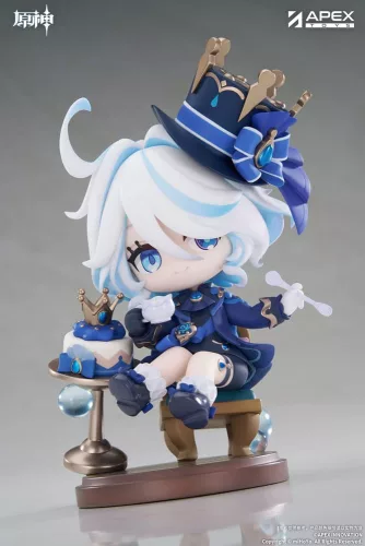 Genshin Impact PVC Szobor Furina Amai Gogo no Sanbika Chibi Chara Ver. 13 cm