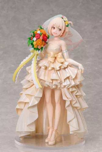 Lycoris Recoil PVC Szobor 1/7 Chisato Nishikigi Wedding dress Ver. 26 cm