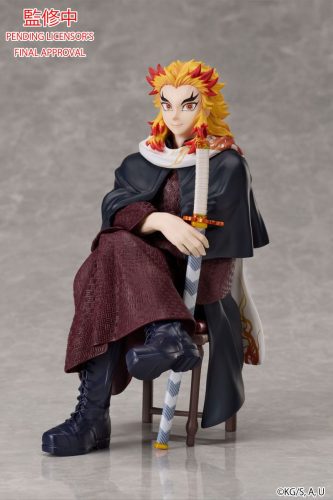 Demon Slayer: Kimetsu no Yaiba Szobor Kyojuro Rengoku 16 cm