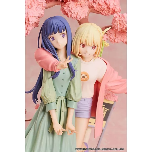 Lycoris Recoil PVC Figures 2-Pack Chisato Nishikigi & Takina Inoue Spring Ver. 25 cm