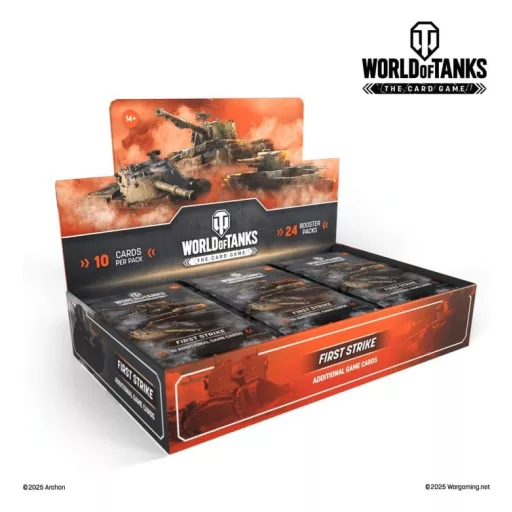 World of Tanks TCG First Strike Booster Display (24) *English Version*