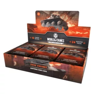   World of Tanks TCG Siege Engines Booster Display (24) *English Version*