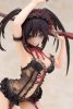 Date A Live Szobor 1/7 Kurumi Tokisaki Lingerie Ver. Black 24 cm