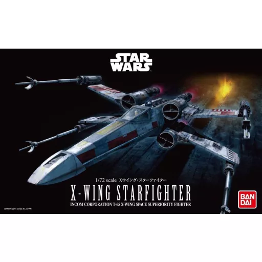 Star Wars Plastic Model Kit 1/72 X-Wing Starfighter