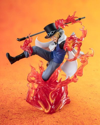 One Piece Figuarts ZERO Extra Battle PVC Szobor Sabo Fire Fist Rook Check 19 cm