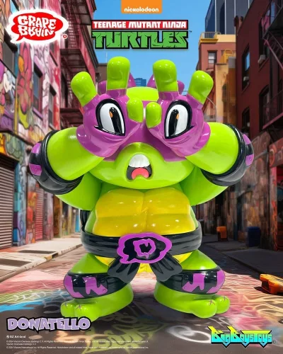 Teenage Mutant Ninja Turtles x Grape Brain Vinyl Figure Donatello 24 cm