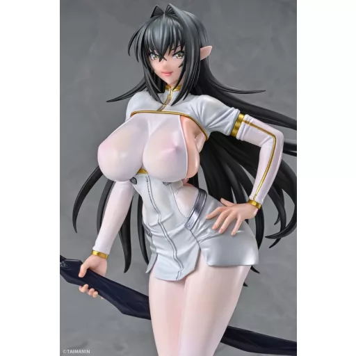 Taimanin RPG PVC Figure 1/6 Annerose Vajra White see-through Ver. 31 cm