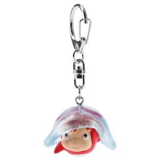 Ponyo 3D Keychain Ponyo and jellyfish