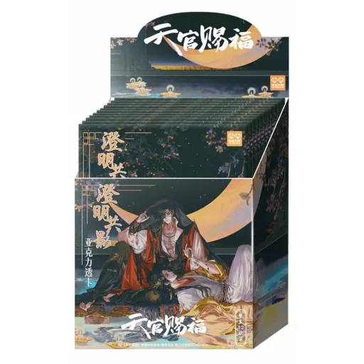 Heaven Official's Blessing Acrylic Clear Cards Manhua Clear Shadows Series Blind Box Display (12)