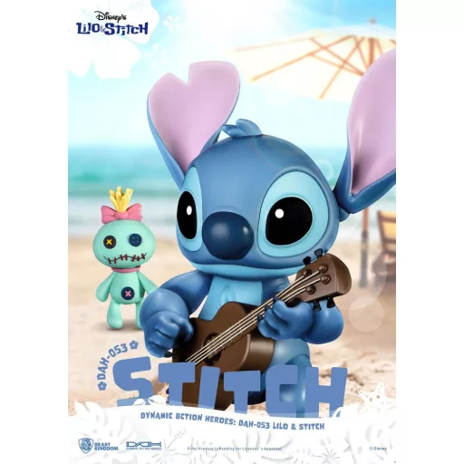 Lilo & Stitch Dynamic 8ction Heroes Action Figure 1/9 Stitch 18 cm