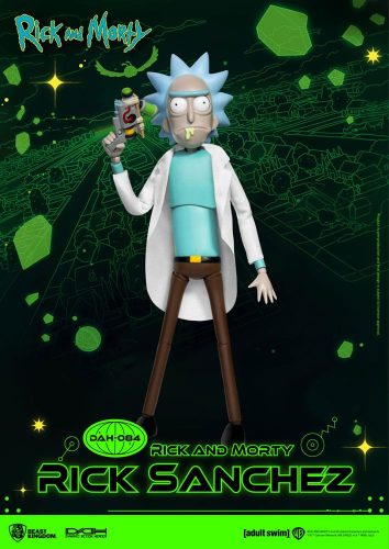 Rick and Morty Dynamic 8ction Heroes Figura 1/9 Rick Sanchez 20 cm