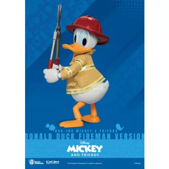  Mickey & Friends Dynamic 8ction Heroes Action Figure 1/9 Donald Duck Fireman Ver. 24 cm