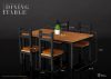 Diorama Props Series Dining Table Set