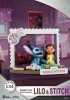 Disney 100 Years of Wonder D-Stage PVC Dioráma Lilo & Stitch 10 cm