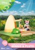 Disney D-Stage Campsite Series PVC Dioráma Mini & Pluto Special Edition 10 cm