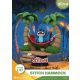 Lilo & Stitch D-Stage PVC Dioráma Stitch Hammock 13 cm