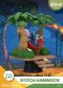 Lilo & Stitch D-Stage PVC Dioráma Stitch Hammock 13 cm