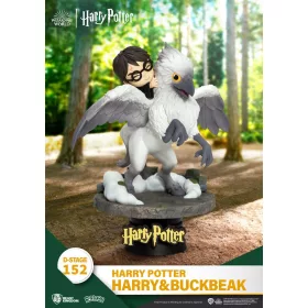 Harry Potter D-Stage PVC Dioráma Harry & Buckbeak 16 cm