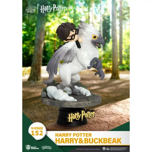Harry Potter D-Stage PVC Dioráma Harry & Buckbeak 16 cm