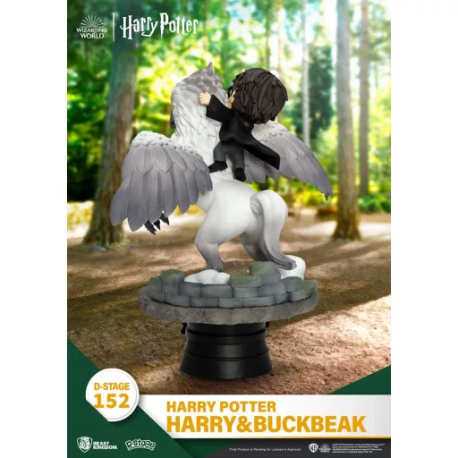 Harry Potter D-Stage PVC Dioráma Harry & Buckbeak 16 cm