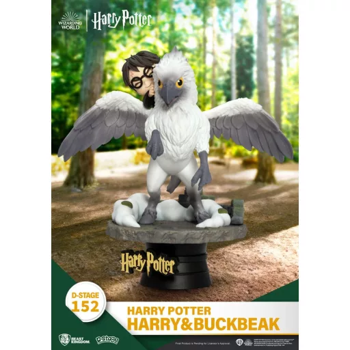Harry Potter D-Stage PVC Dioráma Harry & Buckbeak 16 cm