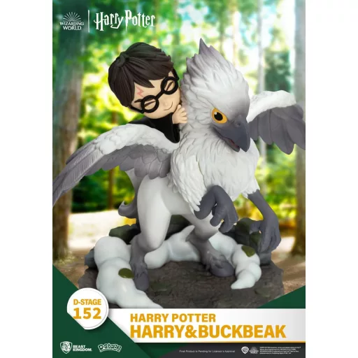 Harry Potter D-Stage PVC Dioráma Harry & Buckbeak 16 cm