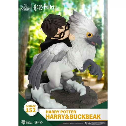 Harry Potter D-Stage PVC Dioráma Harry & Buckbeak 16 cm