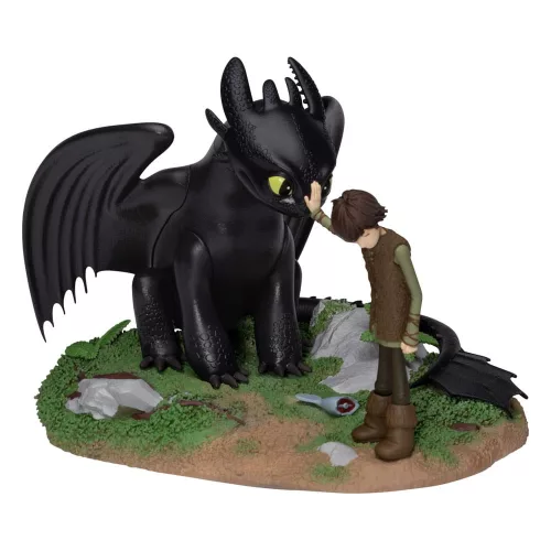 How to Train Your Dragon D-Stage PVC Szobor Toothless & Hiccup 15 cm
